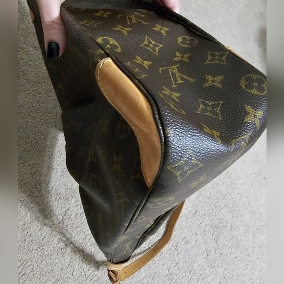 (Authenticated)Louis Vuitton monogram Boulogne 30 shoulder bag - Picture 4 of 15